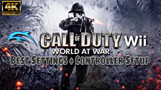 Call Of Duty World At War Wii | Best Settings + Controller Setup | Dolphin Emulator | Wii, PS2