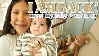 I AM BACK | 12 week postpartum update, recovery, breastfeeding & more!