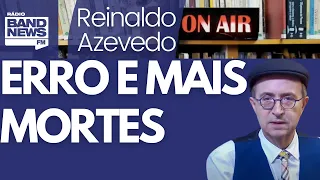 Reinaldo: Repressão ao crime sem Inteligência mata policiais e também inocentes
