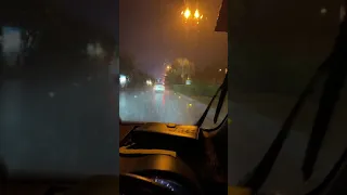 Heavy Rain in Lahore - Beautiful Lahore - Driving Fun 🤩