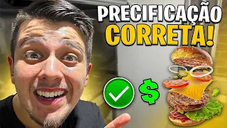 COMO PRECIFICAR CORRETAMENTE HAMBURGUERIA DELIVERY E IFOOD.