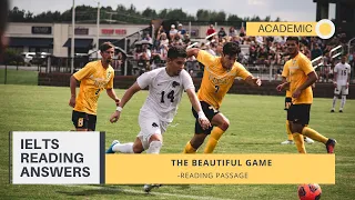 The beautiful game reading answers with locations.