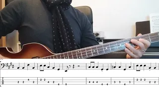 The Beatles - All My Loving (Bass Cover + Tab)