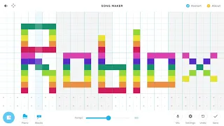 What Roblox sounds like in Chrome Music Lab  Song Maker