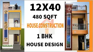 12X40 HOUSE CONSTRUCTION | EAST FACING HOUSE DESIGN