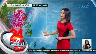 Hanging habagat na pinalakas ng Bagyong Dodong, nagpapaulan sa bansa | 24 Oras Weekend