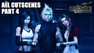 Final Fantasy VII Remake All Cutscenes Game Movie Part 4 & ENDING (Final Fantasy 7 2020)