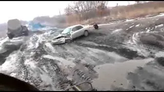 Camry против танка