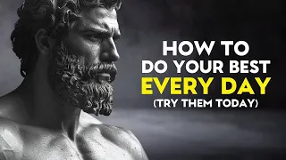 12 STOIC SECRETS FOR DOING YOUR BEST | STOICISM INSIGHTS