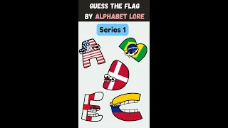 Guess The Flag by Alphabet Flore | Series 1 (A, B ,C, D, E) #1