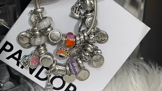 PANDORA- AN UPDATE ON MY TRAVEL BRACELET- NEW CHARMS