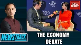 The Economy Debate: Close Look At India's Economy At World Economic Fourm | Newstrack