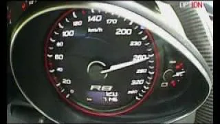 315 km/h en Audi R8 V10 (Option Auto)