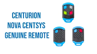 Centurion Nova Centsys Genuine Remote Video Description