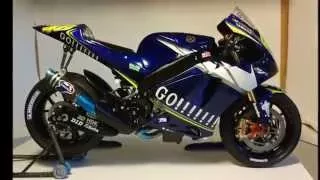 YAMAHA M1 2005 TAMIYA   Parte 2/2