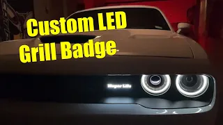 How to add a custom LED grill emblem! DIY only $20!