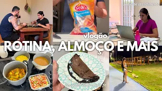 ROTINA, ALMOÇO DELICIOSO, PANQUECA DE PRESTÍGIO FIT, DIA DE ATENDIMENTO, PRAIA COM AS PITUCAS  Vlog