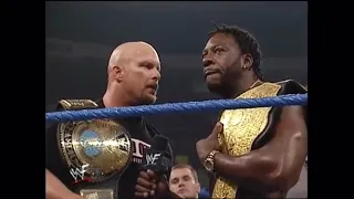 Stone Cold Steve Austin Thats Why Tonight You’ll Be Fighting BookerT WWE Smackdown 7-26-2001