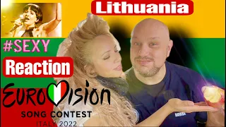 Monika Liu - Sentimentai - Lithuania 🇱🇹 - Italian and Spain Reaction  - Eurovision 2022