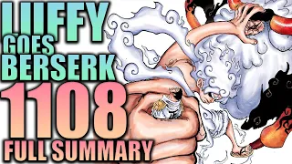 LUFFY GETS SERIOUS / One Piece Chapter 1108 Spoilers