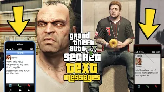 GTA 5 - Secret Text Messages! (TOP 50)