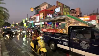 Songkran 2024 - Pattaya Beach Road, Thailand 🇹🇭