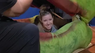 Behind the scenes with Audrey II Puppets