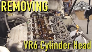 Removing A VR6 Cylinder Head ~ WhiteWookie