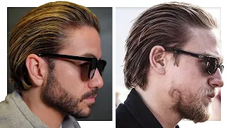 Sons Of Anarchy Hairstyle | Jax Teller Slicked Back Hair