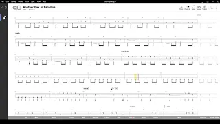 Another Day In Paradise ( Phil Collins ),Tablatura e base Senza Basso - Backing bass track - NO BASS