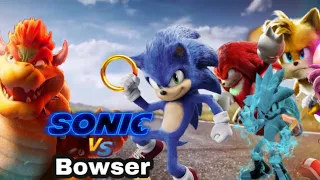 Sonic vs bowser