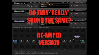 Axe-Fx III/FM9/FM3 - Do They REALLY Sound The Same? RE-AMPED VERSION