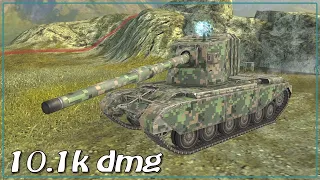 FV4005 • 4 frags • 10.1k dmg • WoT Blitz