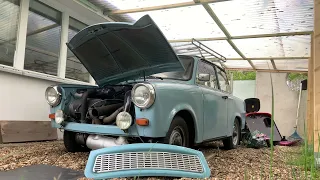 Trabant P601 ‘89 cold start (tired engine 🥵) Sound