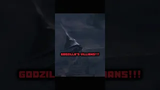 Godzilla's villains.. #cold #godzilla #kong #shorts #ytshorts #godzillavskong #monsterverse #ajsjjpp