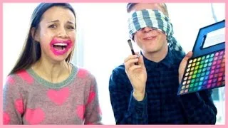 Blindfolded Makeup Challenge with Tyler Oakley!!!