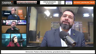 Presidente dos Correios fala sobre atraso nas entregas e extravio de encomendas no RS | Gaúcha+