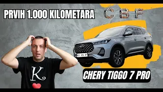 Kako se Kinez pokazao prvih 1 000 kilometara? Chery Tiggo 7 PRO - Chery Balkan Forum