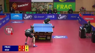 Patryk Zatowka vs Wang Yang   Polish Super League 2017 2018