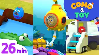 Como | Treasure hunt! 26min | Learn colors and words | Como Kids TV