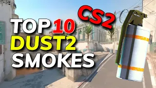 Top 10 Most Essential Dust2 Smokes CS2 (2024)