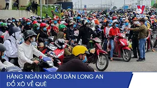 Hàng Ngàn Người Dân Long An Đổ Xô Về Quê - VNEWS