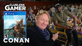 Clueless Gamer: "Biomutant" With JB Smoove - CONAN on TBS