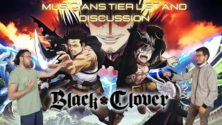Studio Musician | Black Clover Openings TIER LIST and DISCUSION feat. Musical Arranger