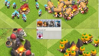 WHAT HAPPENS WHEN YOU USE ALL LIMITED EDITION TROOPS(CLASH OF CLANS)