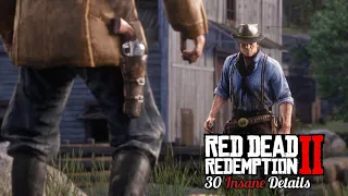 30 insane Details red dead redemption 2💥