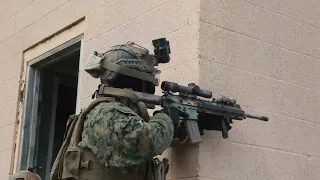 Military Operations in Urban Terrain (MOUT) with U.S Marines