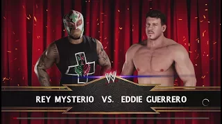WWE 2K18 (PS4) Rey Mysterio vs Eddie Guerrero Wrestlemania 21 Showcase Wrestlemania Goes Hollywood