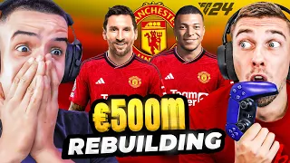 VELIKI €500M REBUILDING MANCHESTER UNITEDA SA IDZOM ! EA FC 24