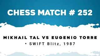 Mikhail Tal vs Eugenio Torre • SWIFT Blitz, 1987